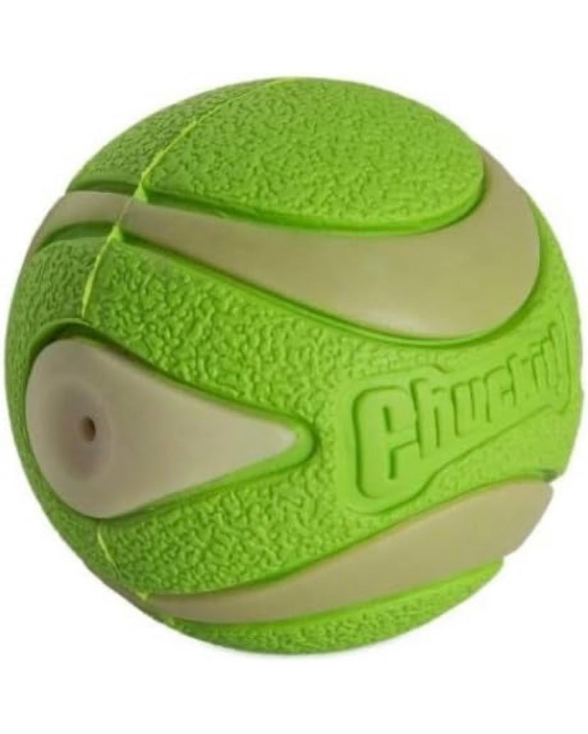 Glow ultra dog ball