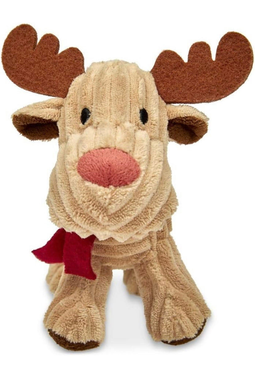 Xmas dog toy plush reindeer