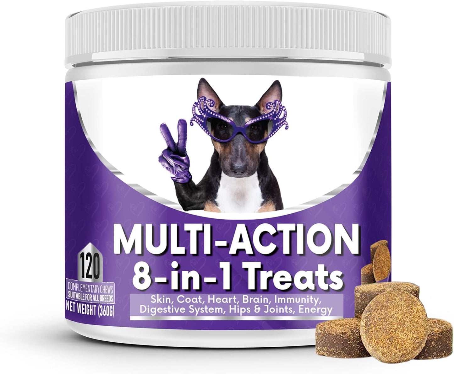 NutriPaw 8-in-1 Multi-Vitamin Treats For Dogs