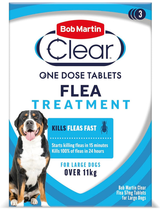 Bob Martin Clear  Flea Tablets for Large Dogs