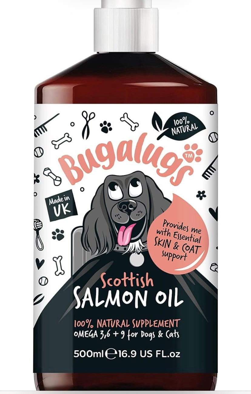 Scottish Salmon Oil For Dogs & Cats,