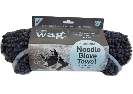 Henry Wag Pet Noodle Glove Towel
