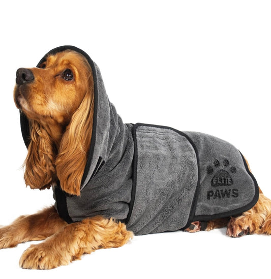 Dog Luxury Microfiber Drying Robe/Coat