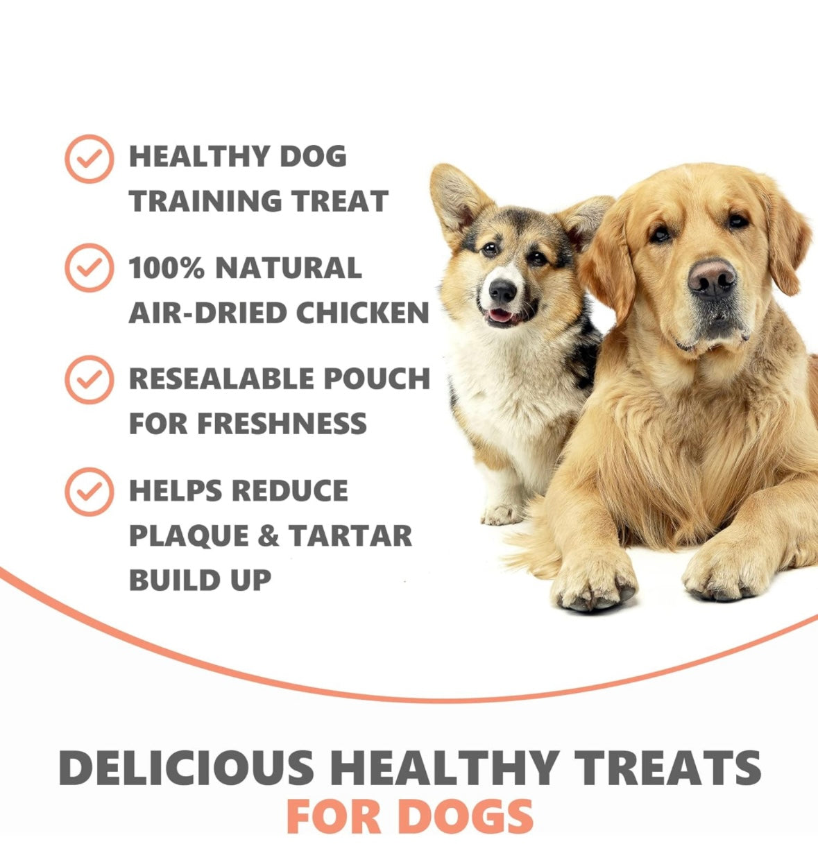 Pets Purest Natural Dog Treats - 100% Pure
