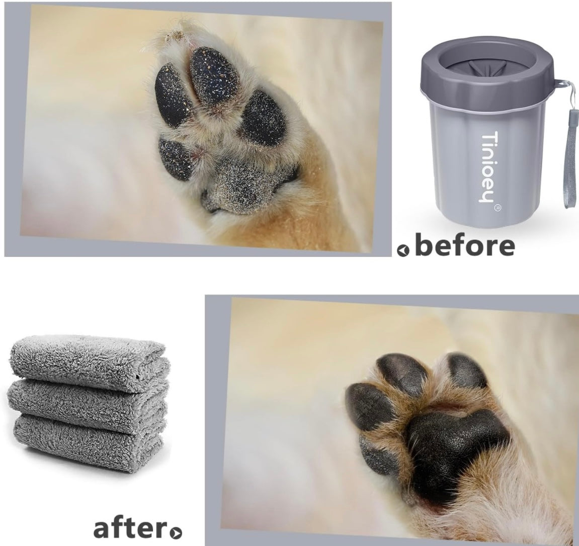 Paw Washer Paw Cleaner for dogs
