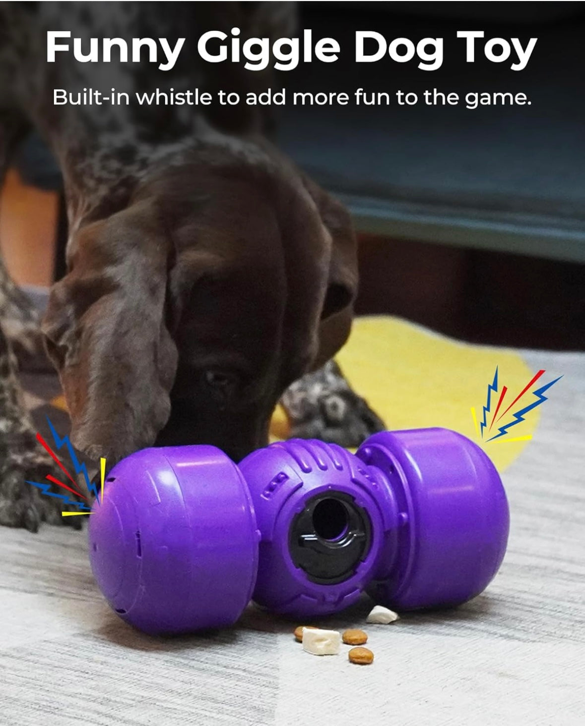 Interactive Dog Treat Dispenser