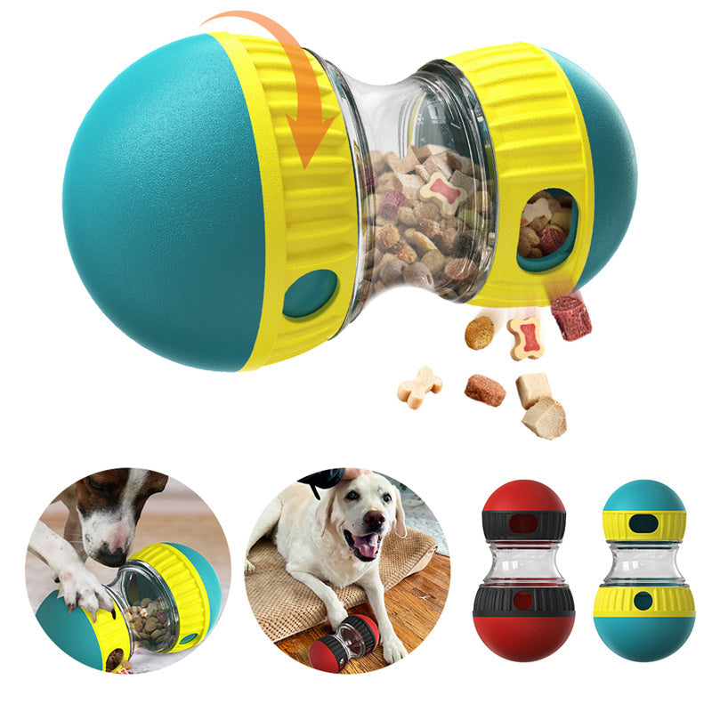 Food Dispensing Dog Toy Interactive Slowly Feeding Toy