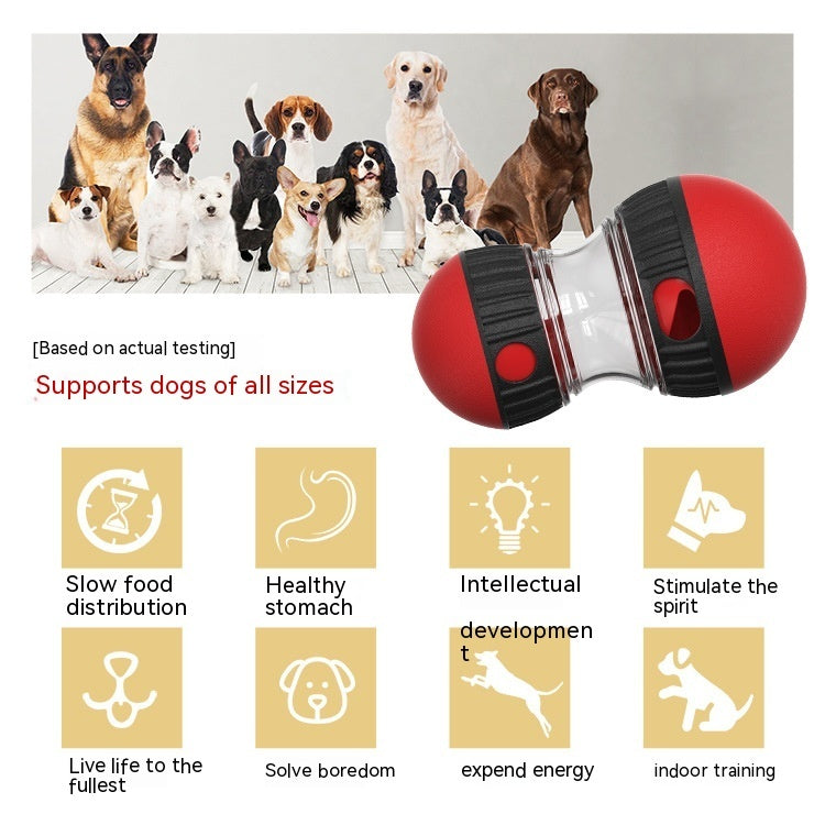 Food Dispensing Dog Toy Interactive Slowly Feeding Toy