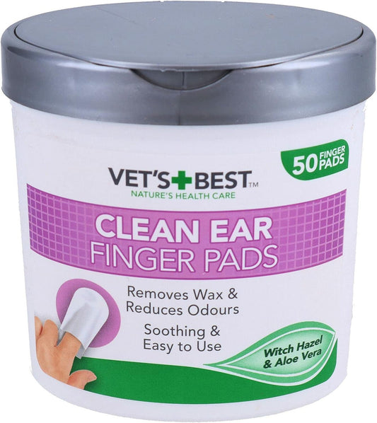 Ear Cleaning Pads for dogs - Gentle wipes to soothe your pets ears