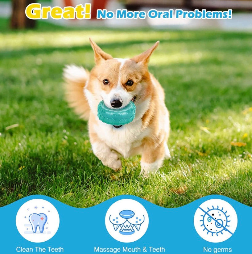 Pet cooling chew dog chew freezable
