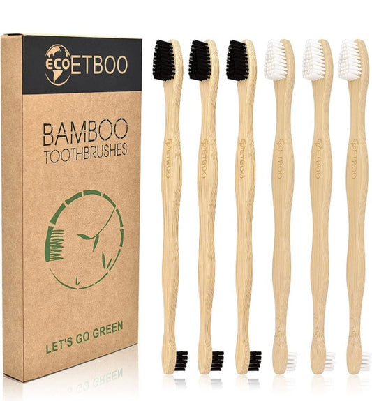 Pet Bamboo toothbrush Eco-Friendly Teeth Cleaning Tool