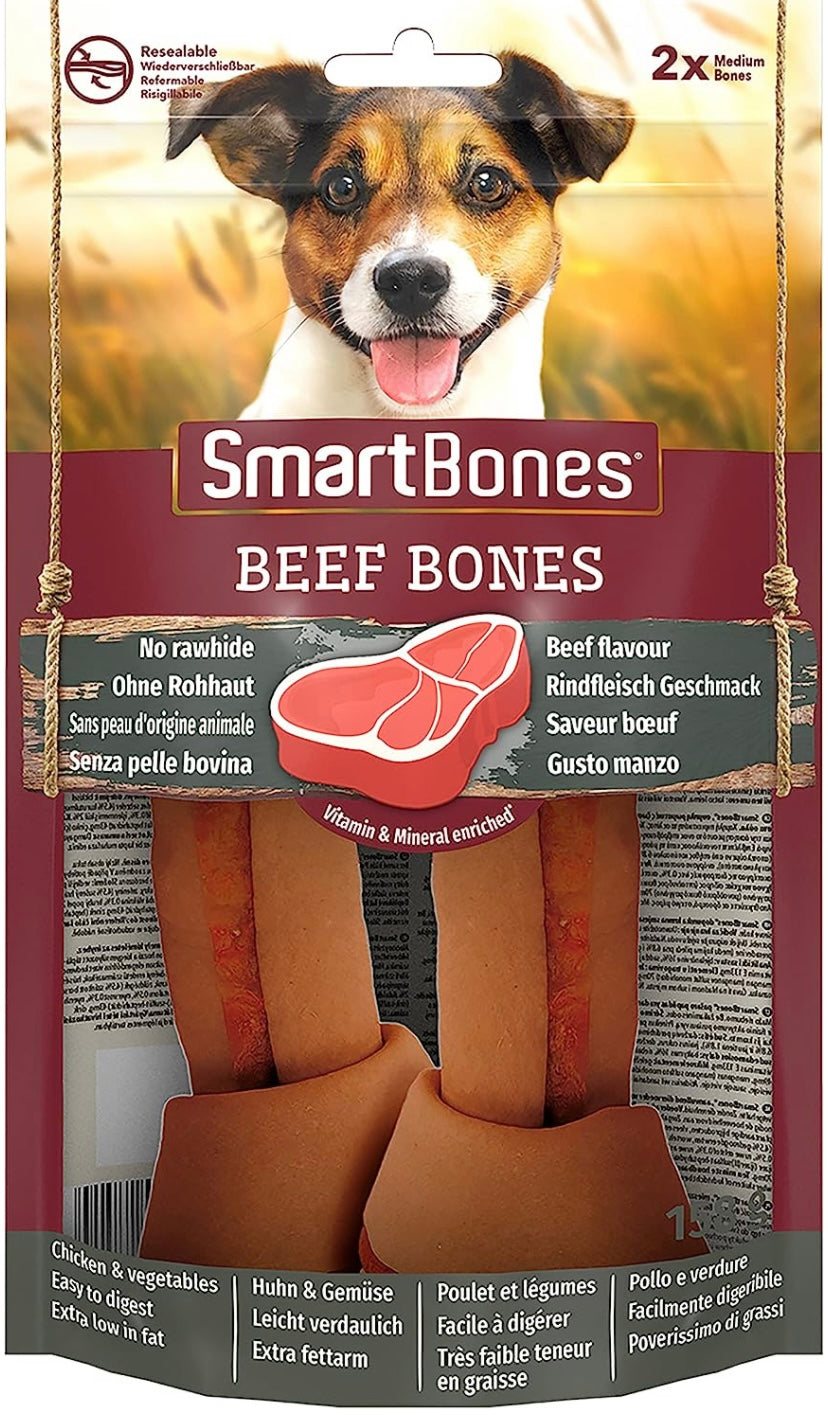 Smart bones 2 pack no rawhide