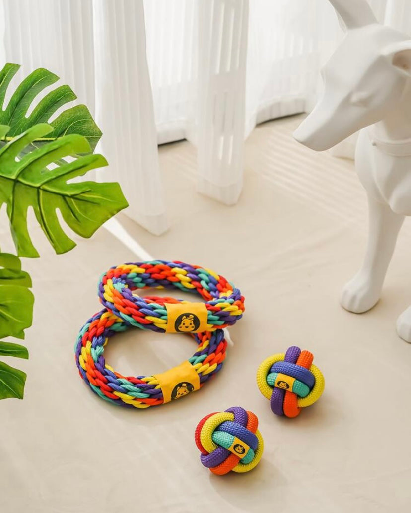 Rope Ball dog Toy