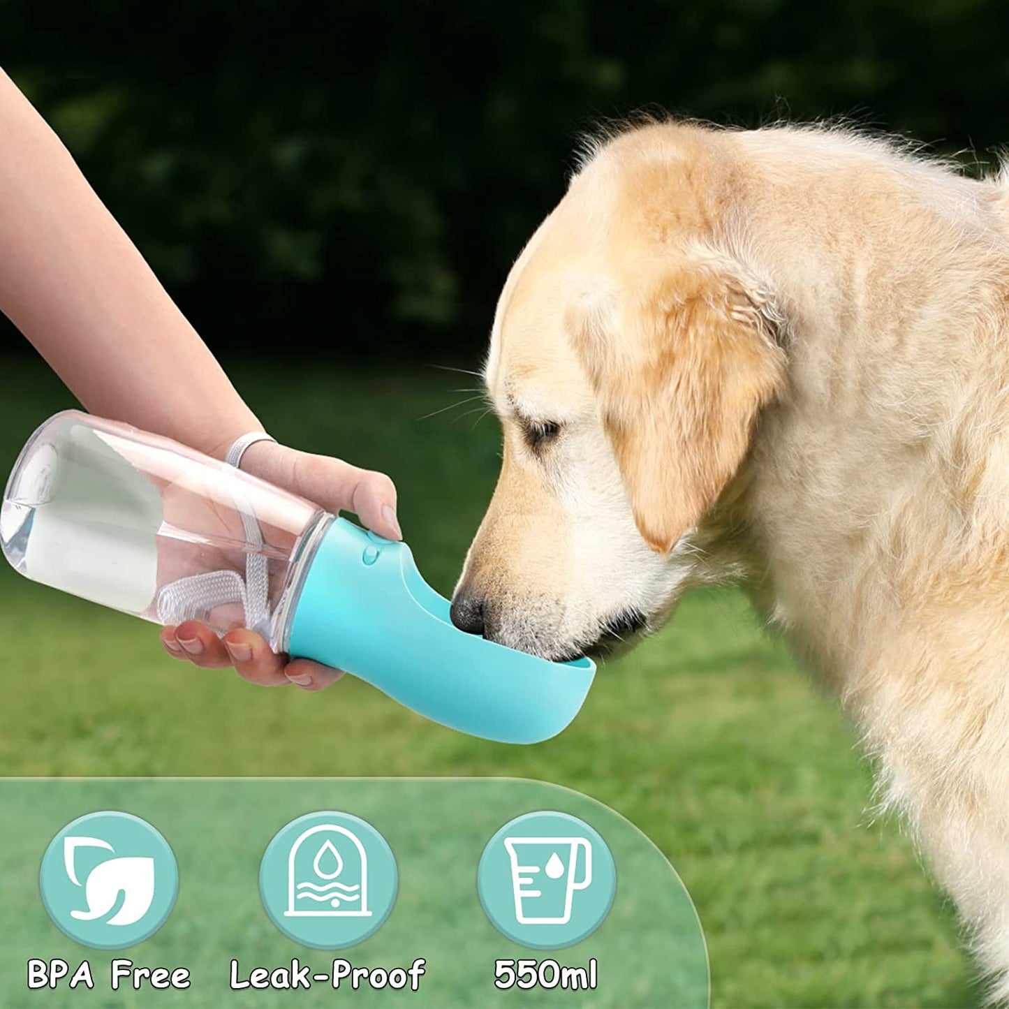 Dog Water Bottle 550ml