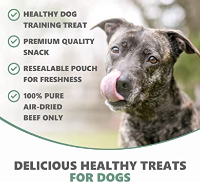 Pets Purest Dog Treats Beef Strips UK - 100% Natural