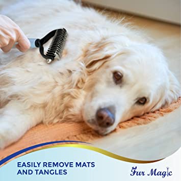 De-matting Comb for dogs and cats