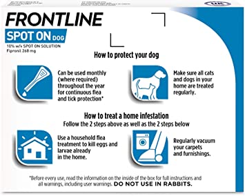 FRONTLINE Spot On Flea & Tick Treatment for Large Dogs