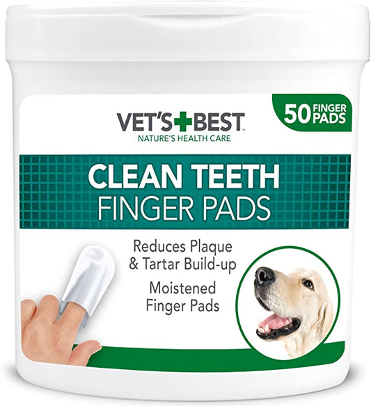 Dog Dental Care Finger Wipes